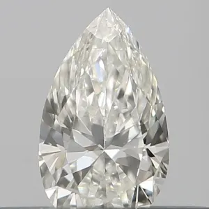 0.19 Carat Pear Shape Natural Diamond