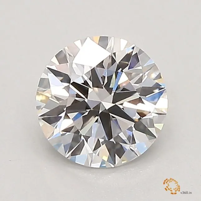 0.54 Carat Round Shape Lab Grown Diamond