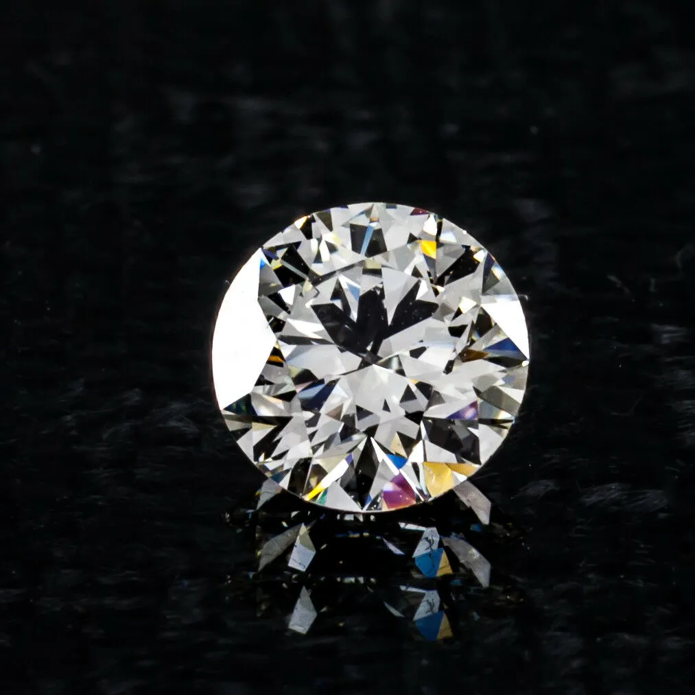 0.72 Carat Loose J / VVS2 Round Brilliant Cut Diamond GIA Certified