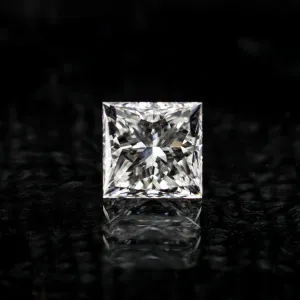 0.76 Carat Loose E / VS1 Princess Cut Diamond GIA Certified