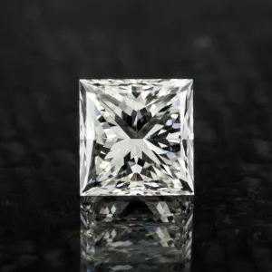 0.91 Carat Loose H  / VVS2 Princess Cut Diamond GIA Certified