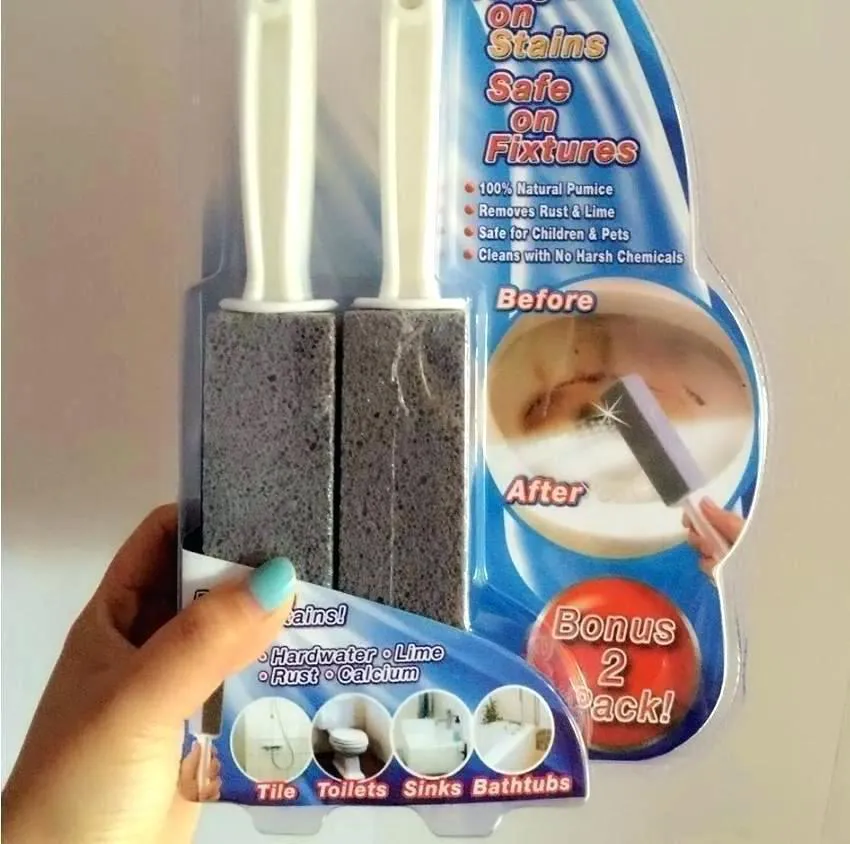 100% No Scratch Pumice Stone Toilet Cleaner
