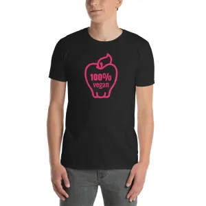 100% Vegan T Shirt Vegan Man Black for Men