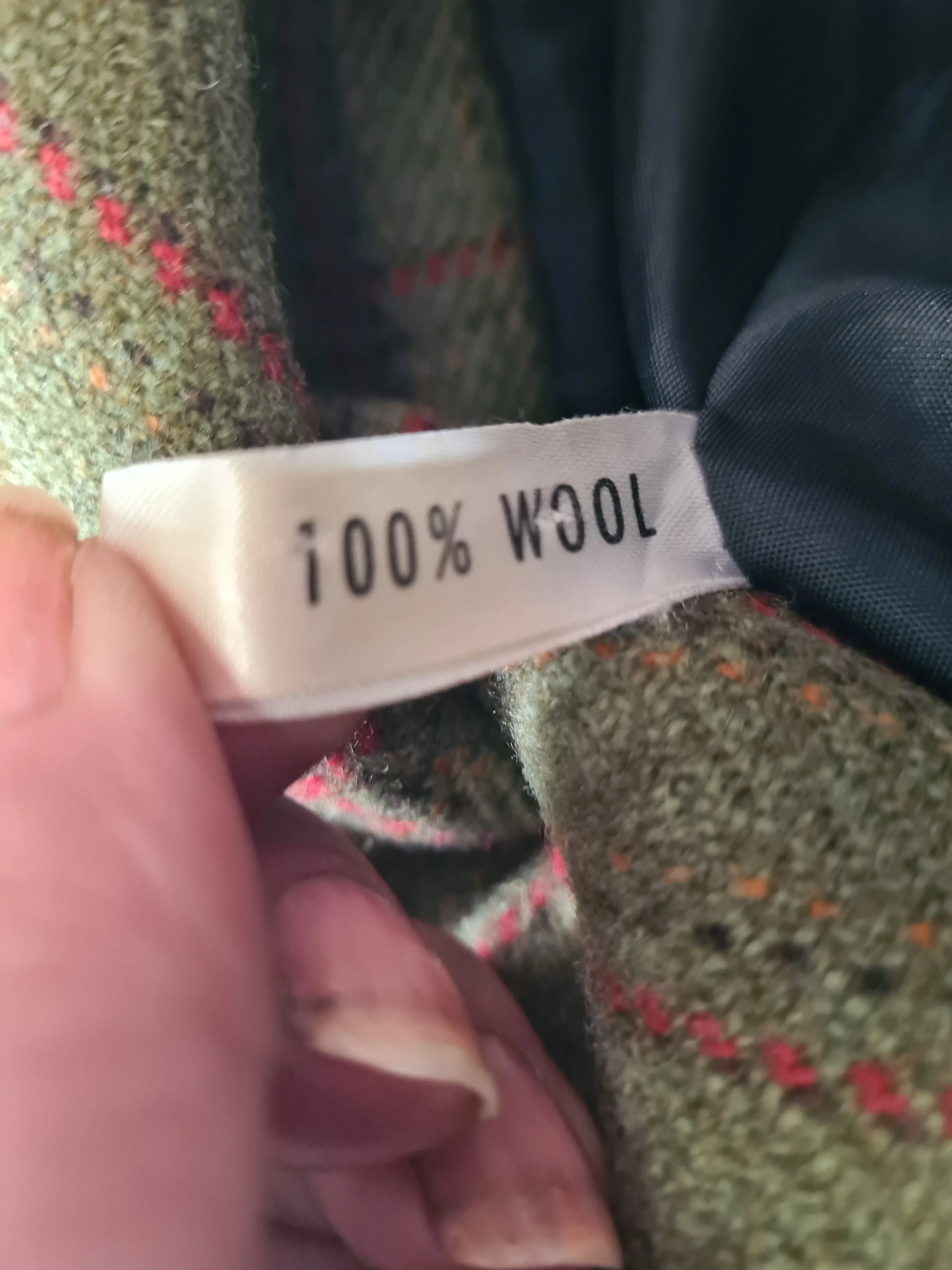 100% wool Green Lead rein show jacket set ladies size 14 and childs size 20" FREE POSTAGE 🔵