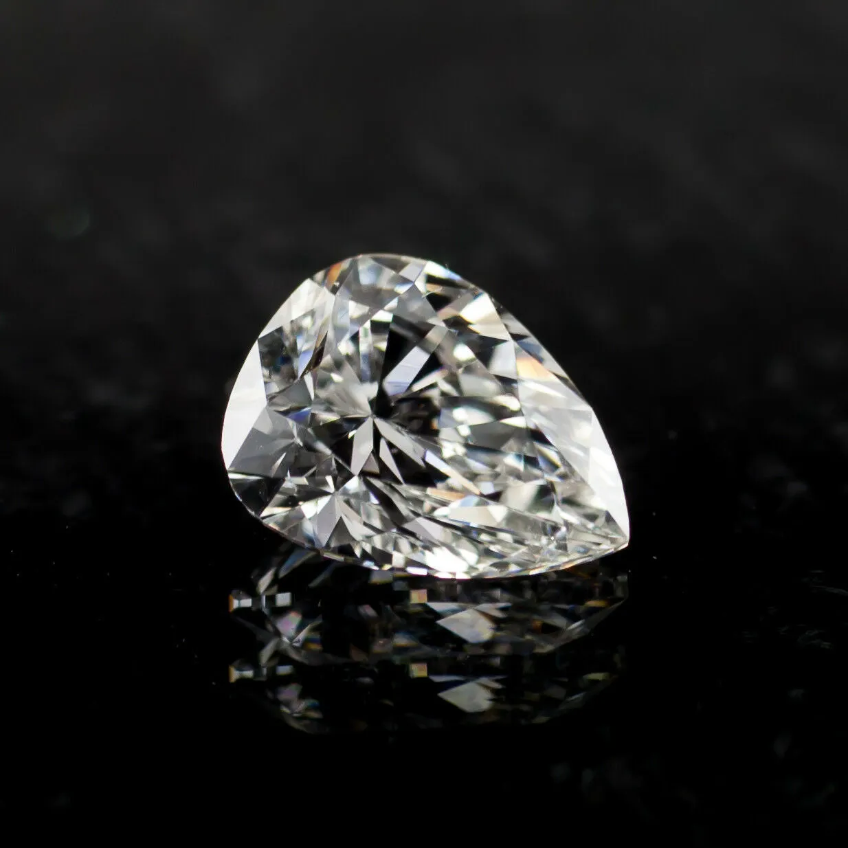 1.12 Carat Loose G / VS2 Pear Shaped Cut Diamond GIA Certified