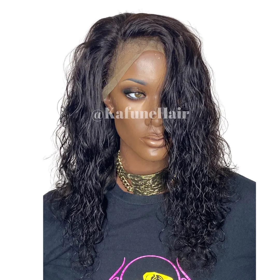 12" Small Cap Nia Custom Colored Lace Front Wig