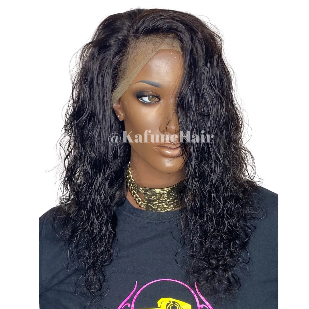 12" Small Cap Nia Custom Colored Lace Front Wig