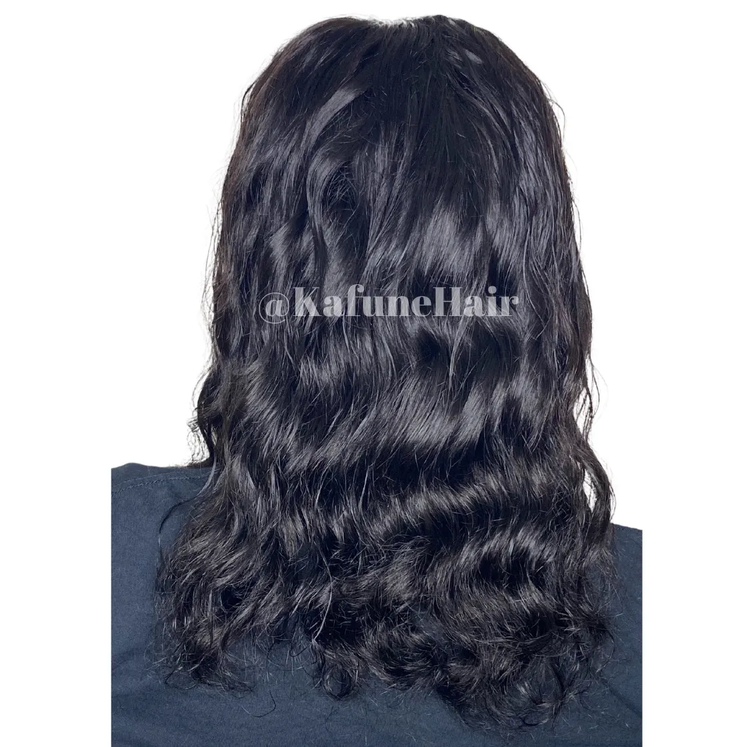 12" Small Cap Nia Custom Colored Lace Front Wig