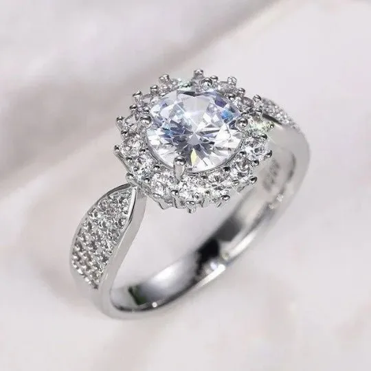1.5 Carat Round Cut Diamond - F VS2 - 1.68ct - 218102