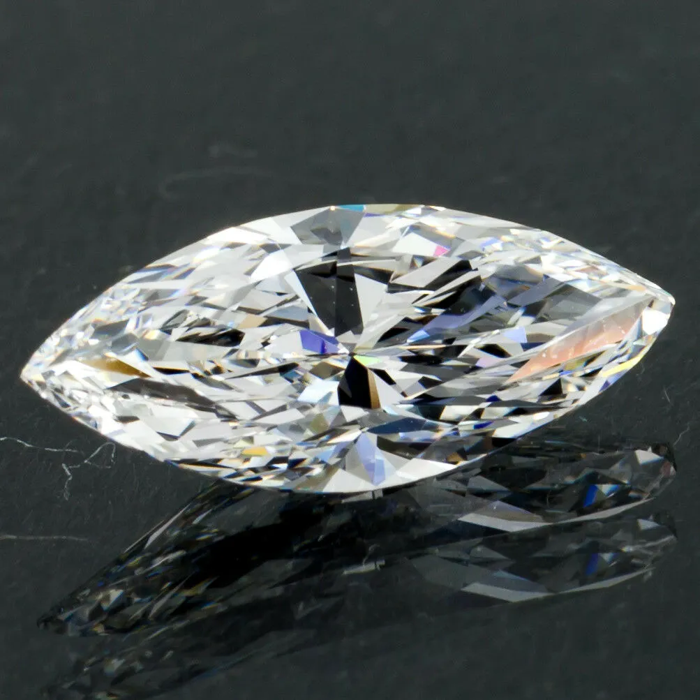 1.53 Carat Loose F / VVS2 Marquise Cut Diamond GIA Certified