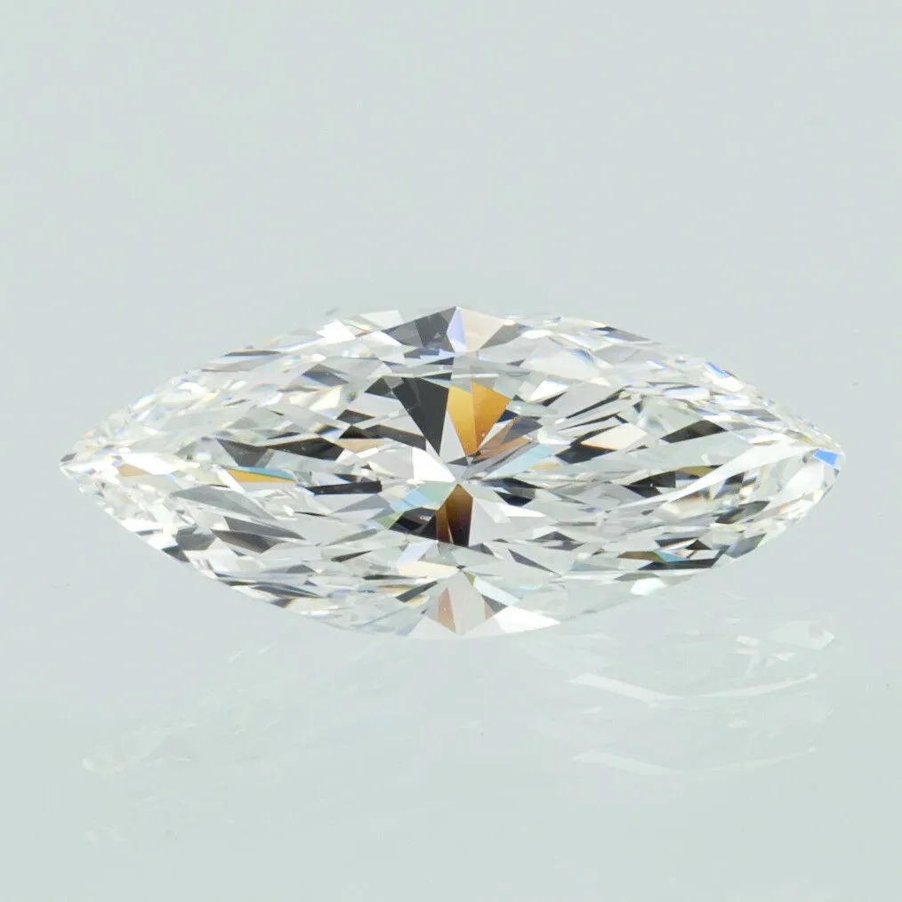 1.53 Carat Loose F / VVS2 Marquise Cut Diamond GIA Certified