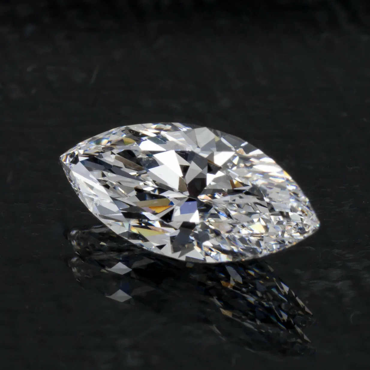 1.58 Carat Loose D / SI1 Marquise Brilliant Cut Diamond GIA Certified