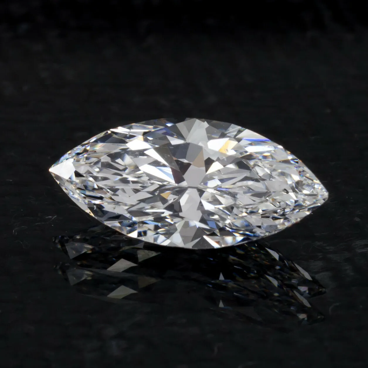 1.58 Carat Loose D / SI1 Marquise Brilliant Cut Diamond GIA Certified