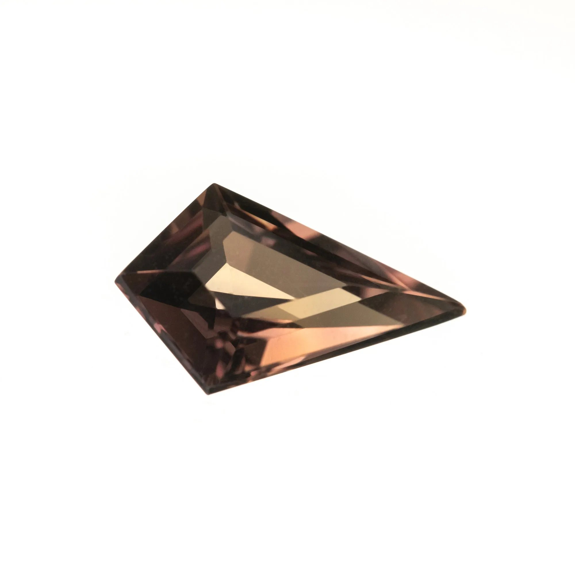 1.62 Carat Bi-Color Kite Sapphire