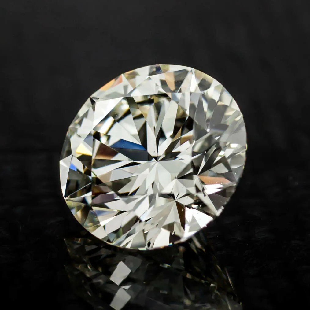 2.02 Carat Loose L / VVS2 Round Brilliant Cut Diamond GIA Certified