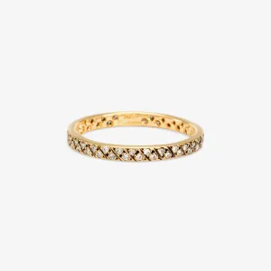 2.2mm Diagonal Antiqued Diamond Band | R8901W