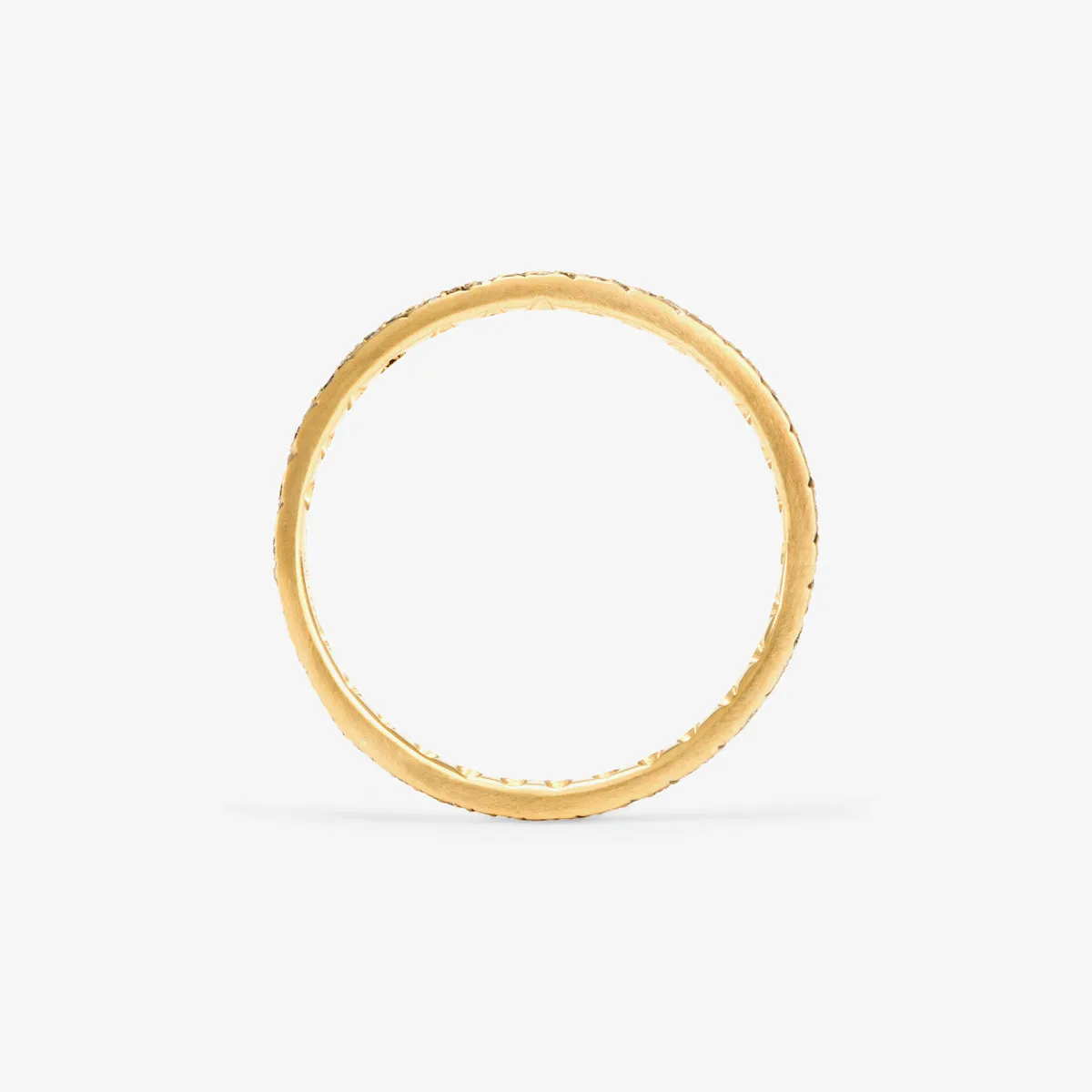 2.2mm Diagonal Antiqued Diamond Band | R8901W