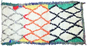 2'6" x 4'9" Vintage Moroccan Rug
