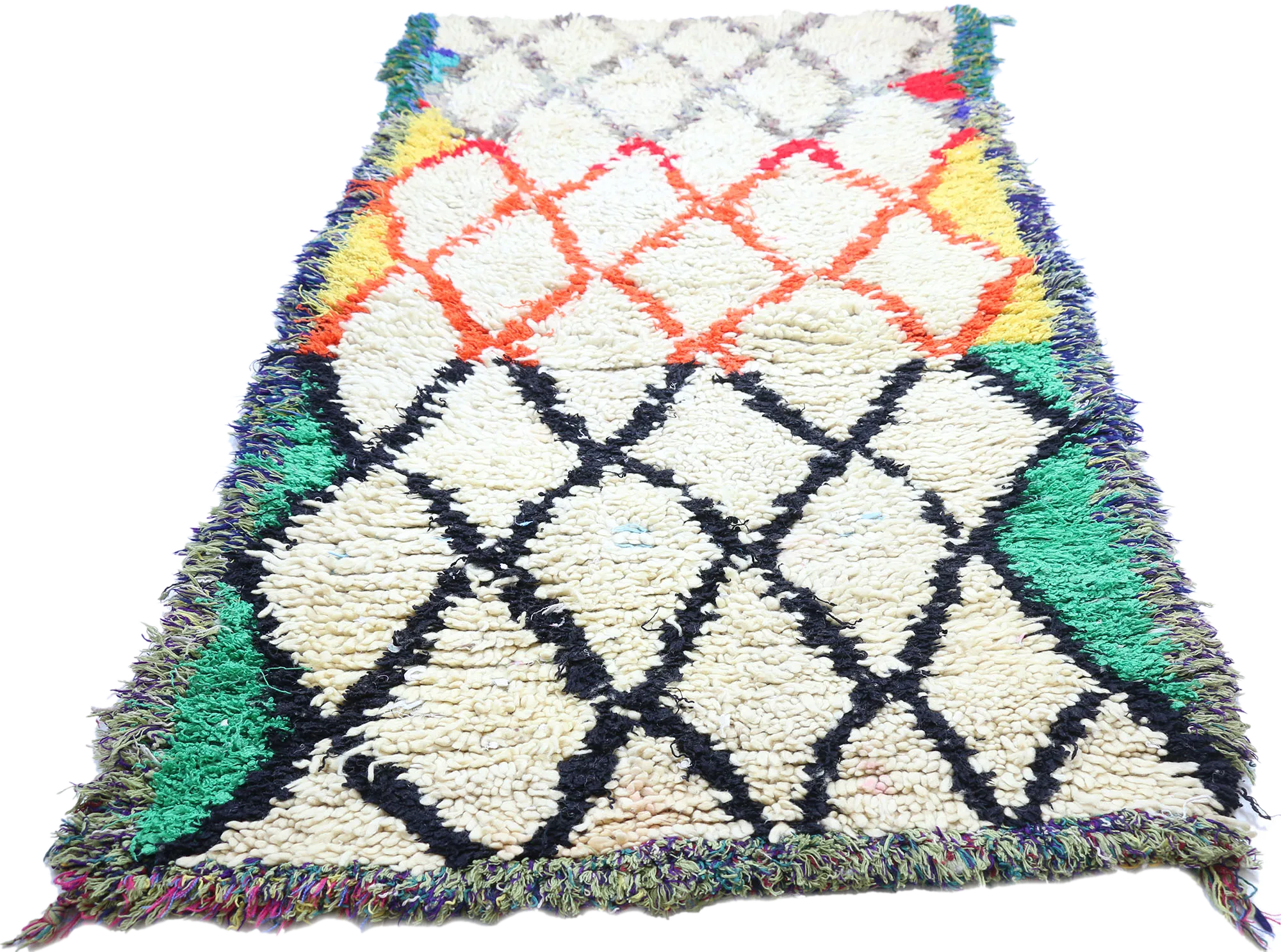 2'6" x 4'9" Vintage Moroccan Rug