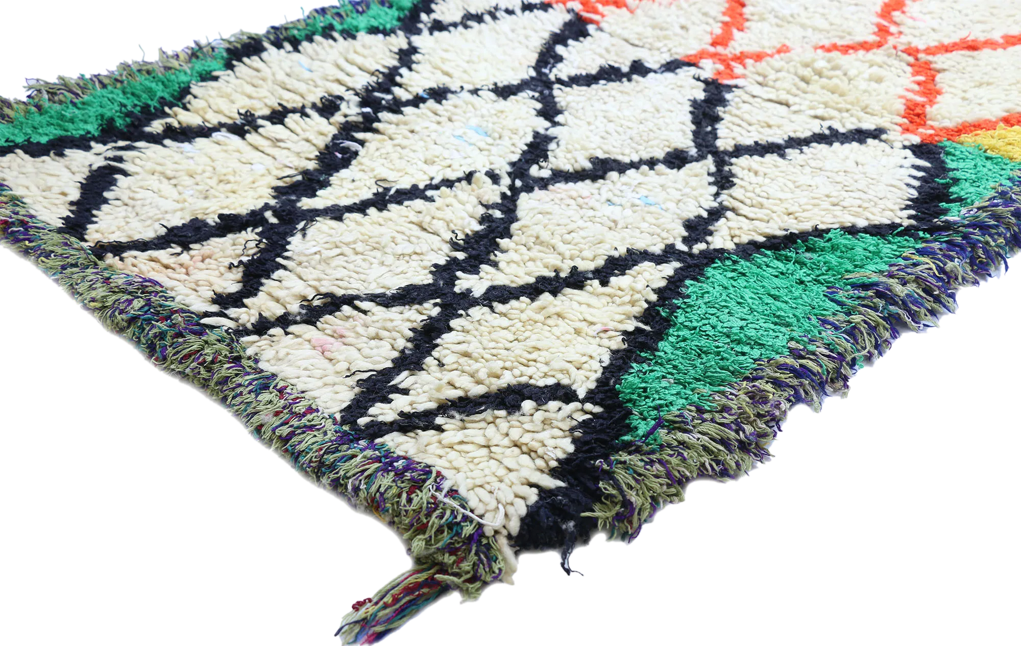 2'6" x 4'9" Vintage Moroccan Rug
