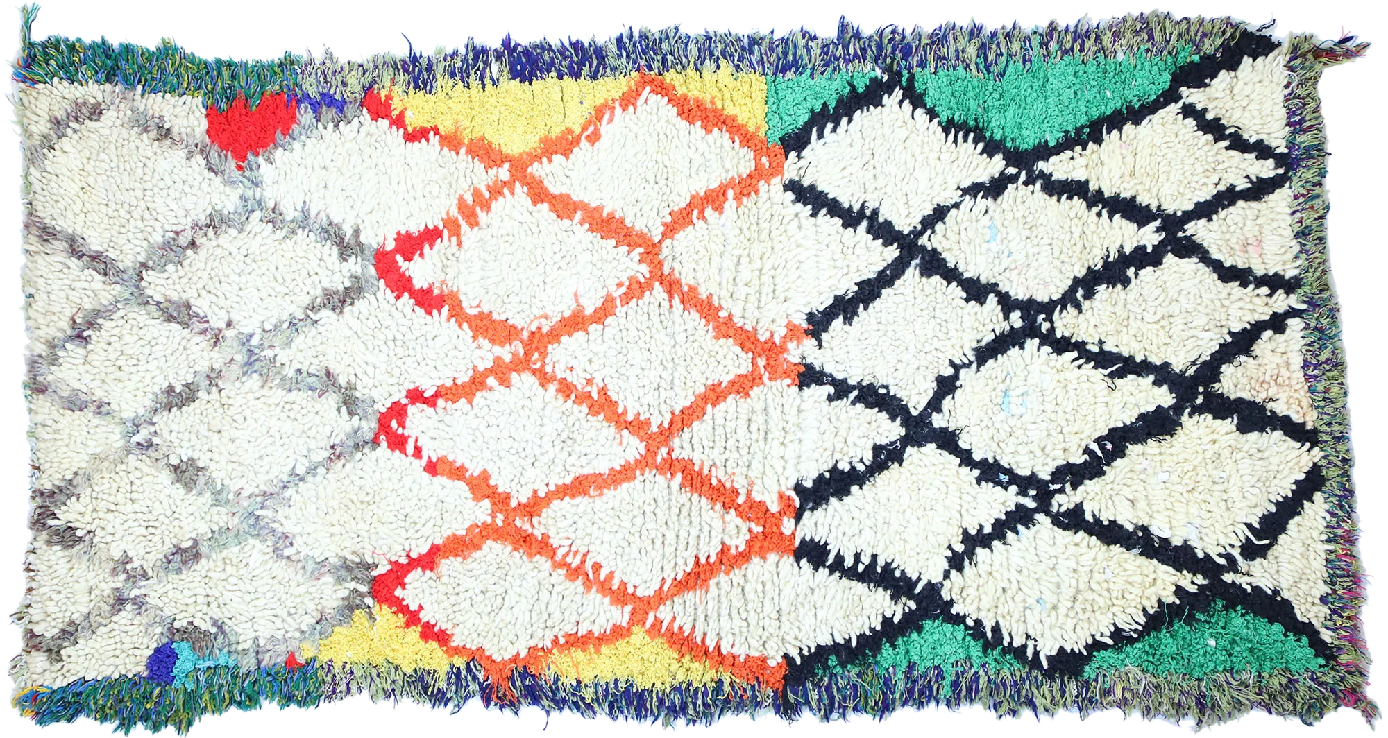 2'6" x 4'9" Vintage Moroccan Rug