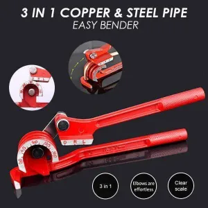 3 In 1 Copper & Steel Pipe Easy Bender (50% Off Today Only!)