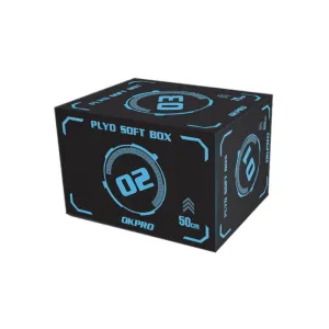 3-in-1 High Density Foam Plyo Box   PVC Cover