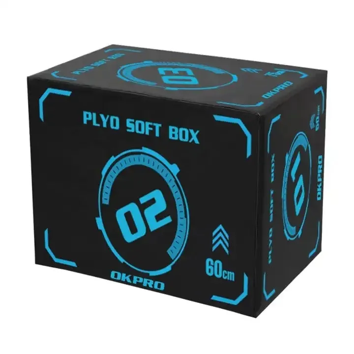 3-in-1 High Density Foam Plyo Box   PVC Cover