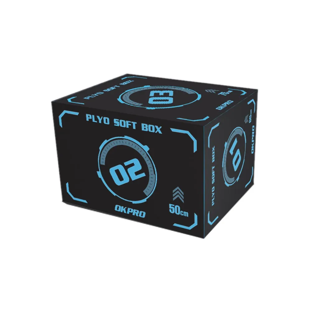 3-in-1 High Density Foam Plyo Box   PVC Cover