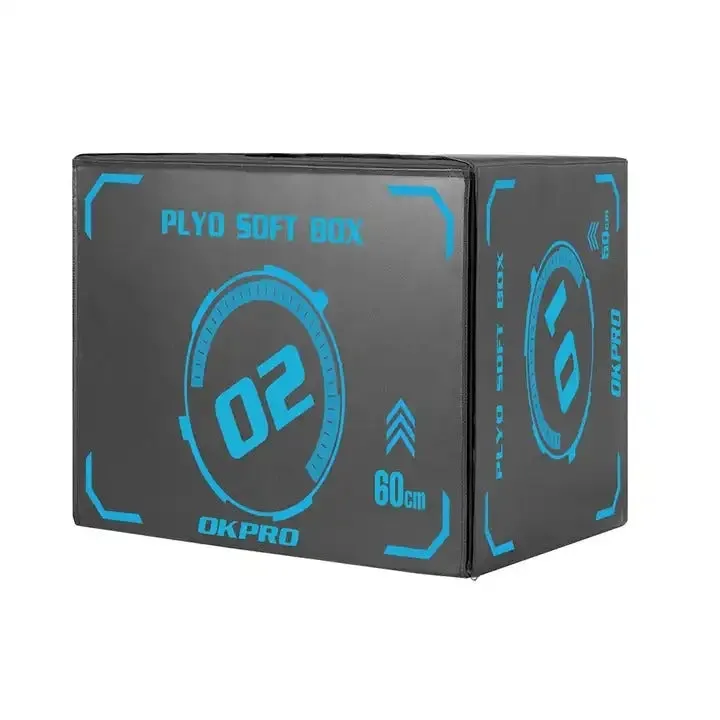 3-in-1 High Density Foam Plyo Box   PVC Cover