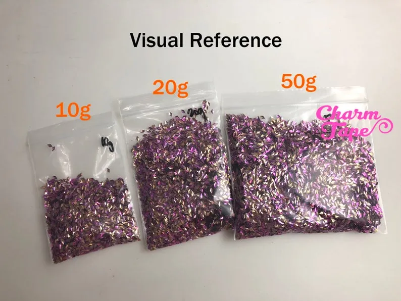 3D Diamond Rhombus Loose glitters, glitter 3mm UV resin, nail gel, acrylic nail, nail polish glitter, nail stamping