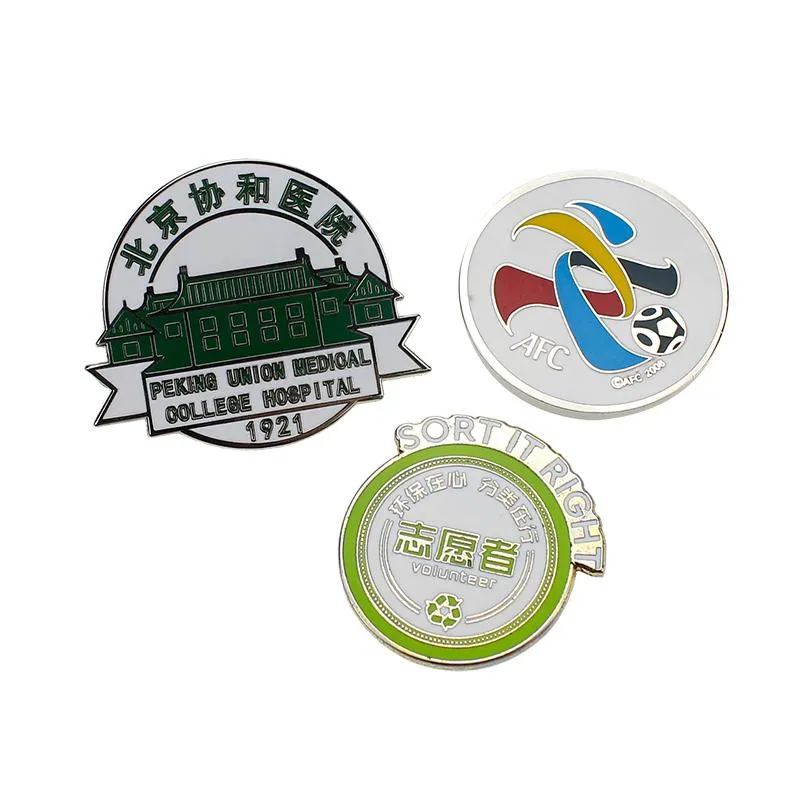3x3cm Imitation Enamel Badges