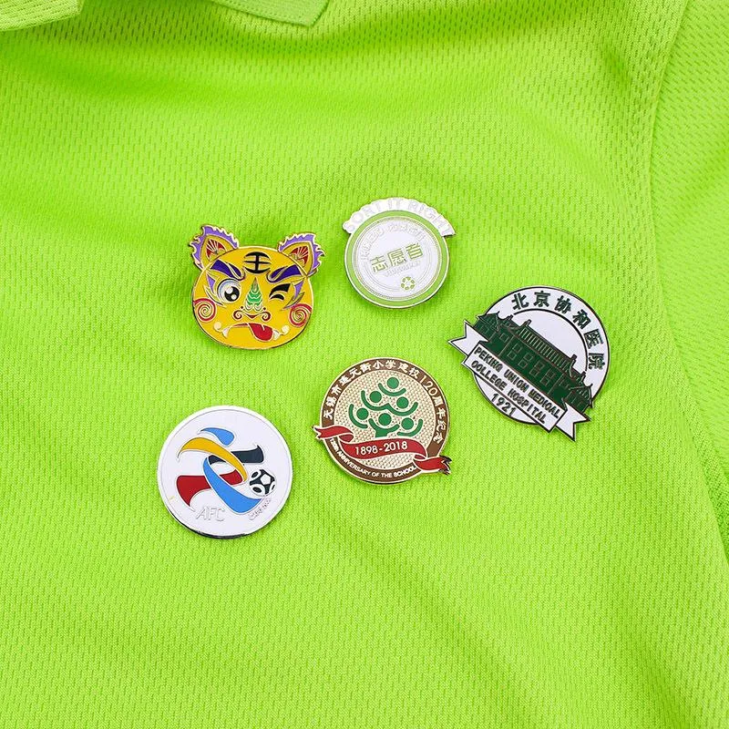 3x3cm Imitation Enamel Badges