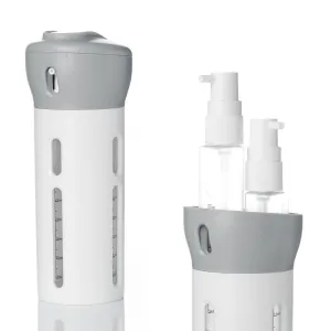 4-in-1 bath products travel dispenser