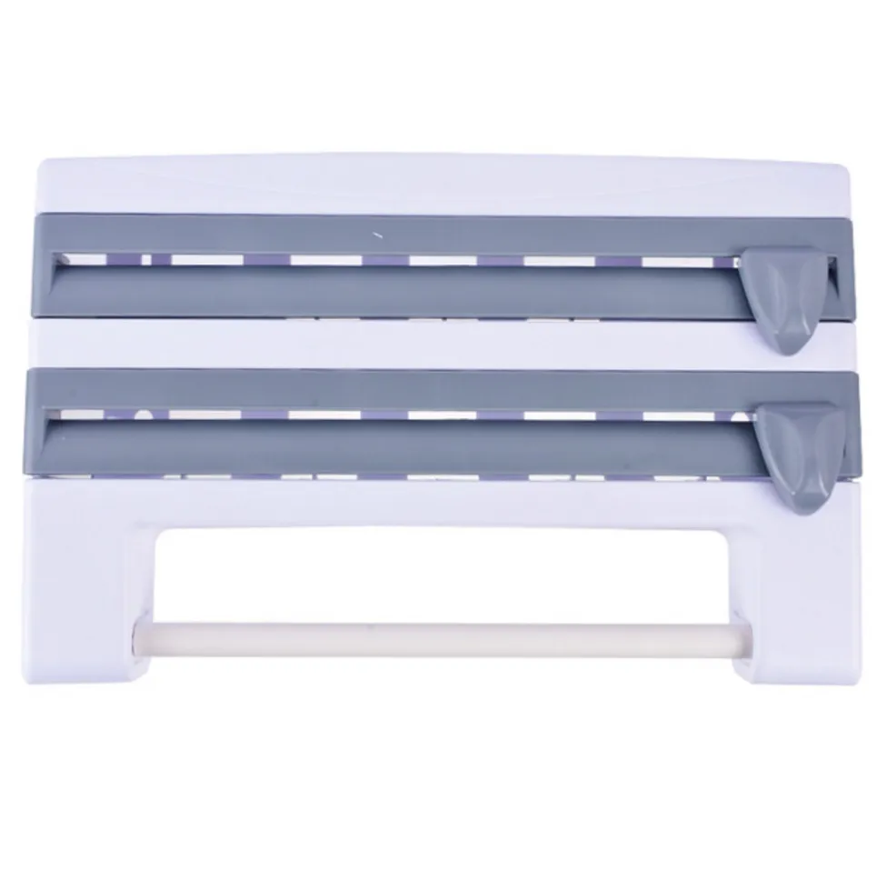 4 in 1 Kitchen Wrap Dispenser (Tinfoil, Plastic, Paper & More)