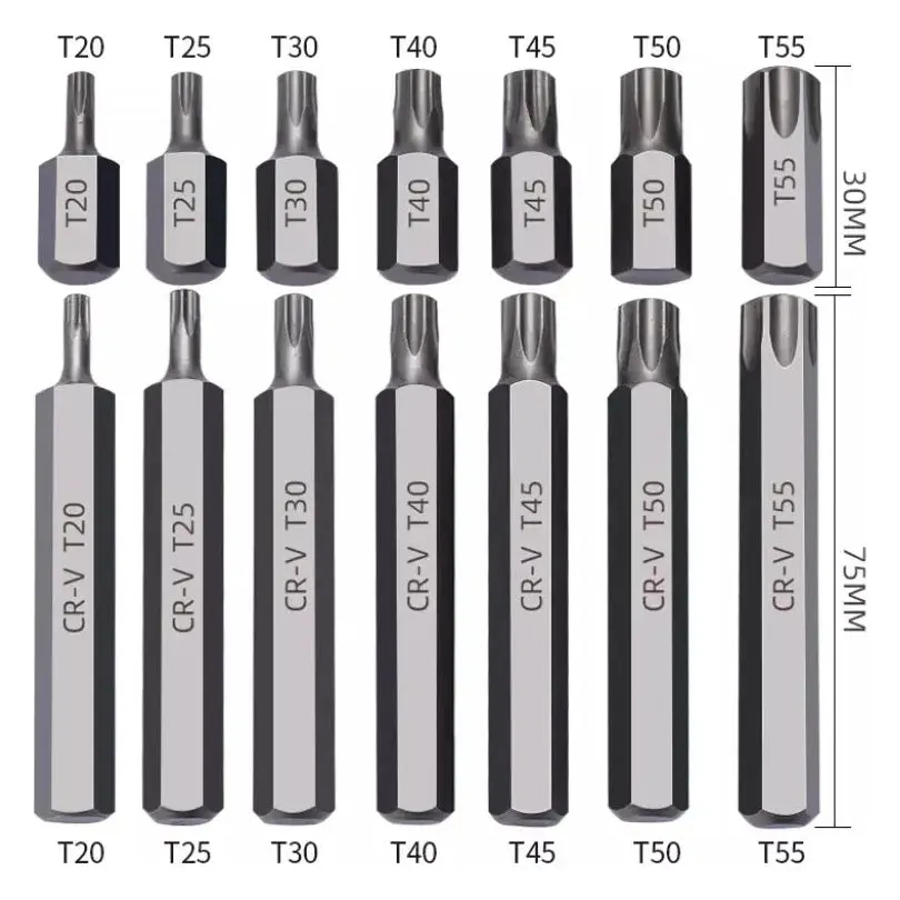 40 Piece Torx Screwdriver Bit Set