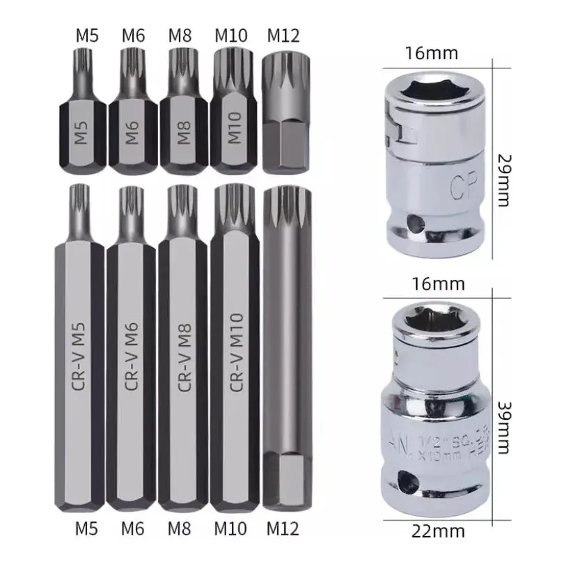 40 Piece Torx Screwdriver Bit Set