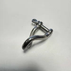 4mm Stainless Steel Twisted D Shackle