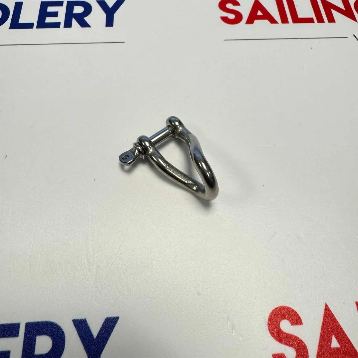 4mm Stainless Steel Twisted D Shackle