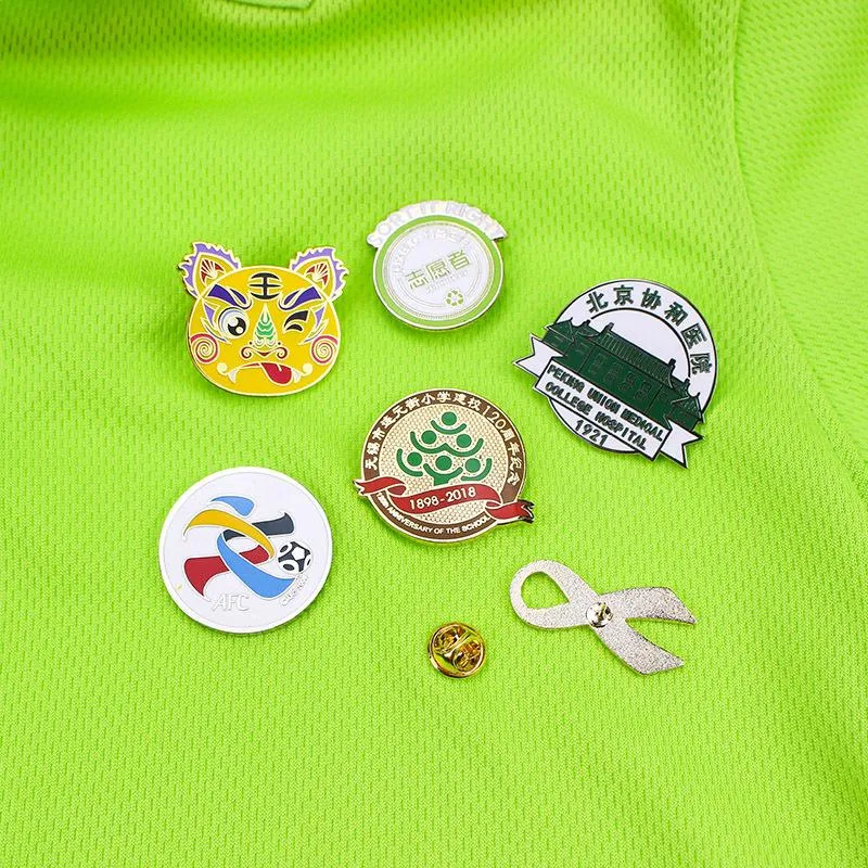 4x4cm Imitation Enamel Badges