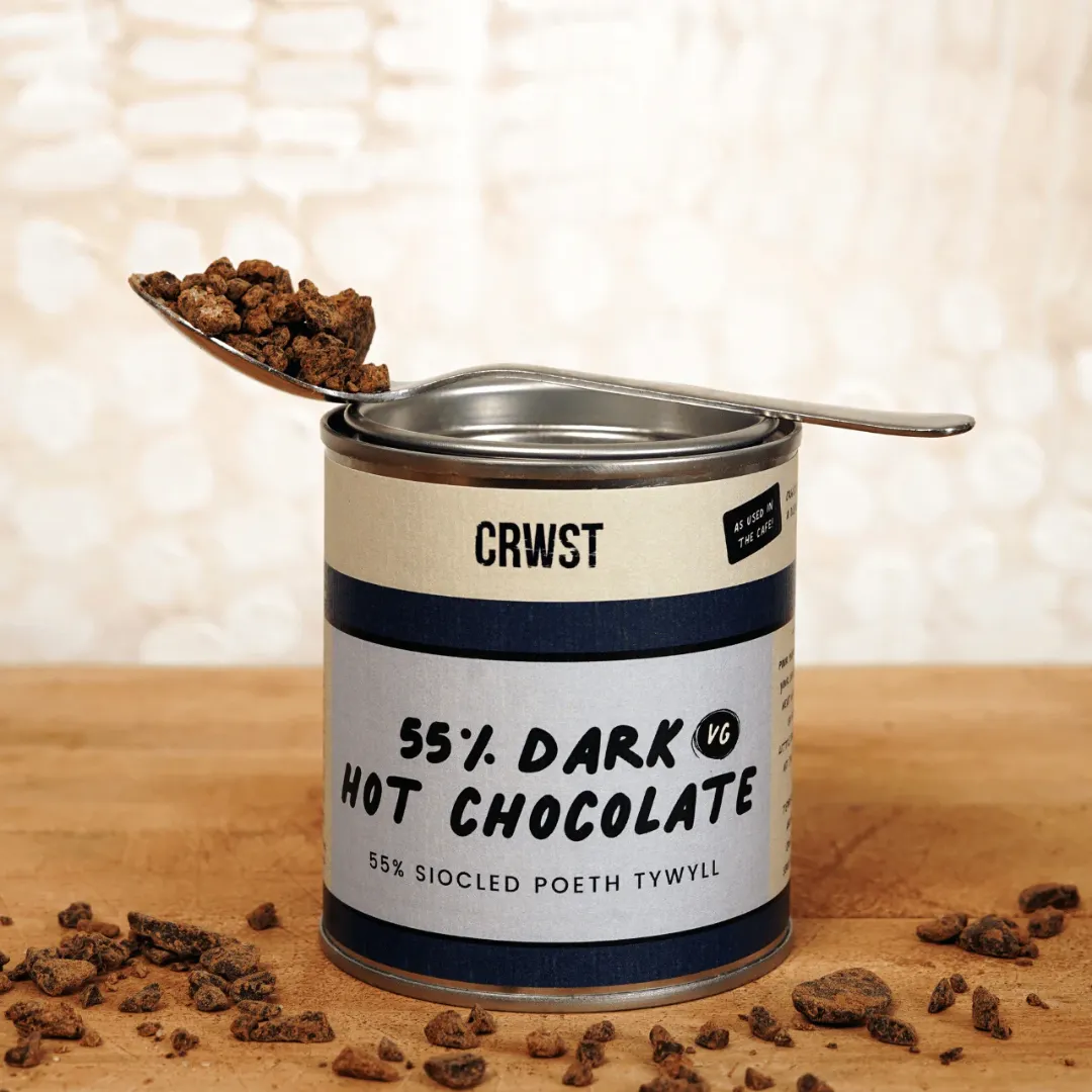 55% Dark Hot Chocolate Tin  6 x 200g