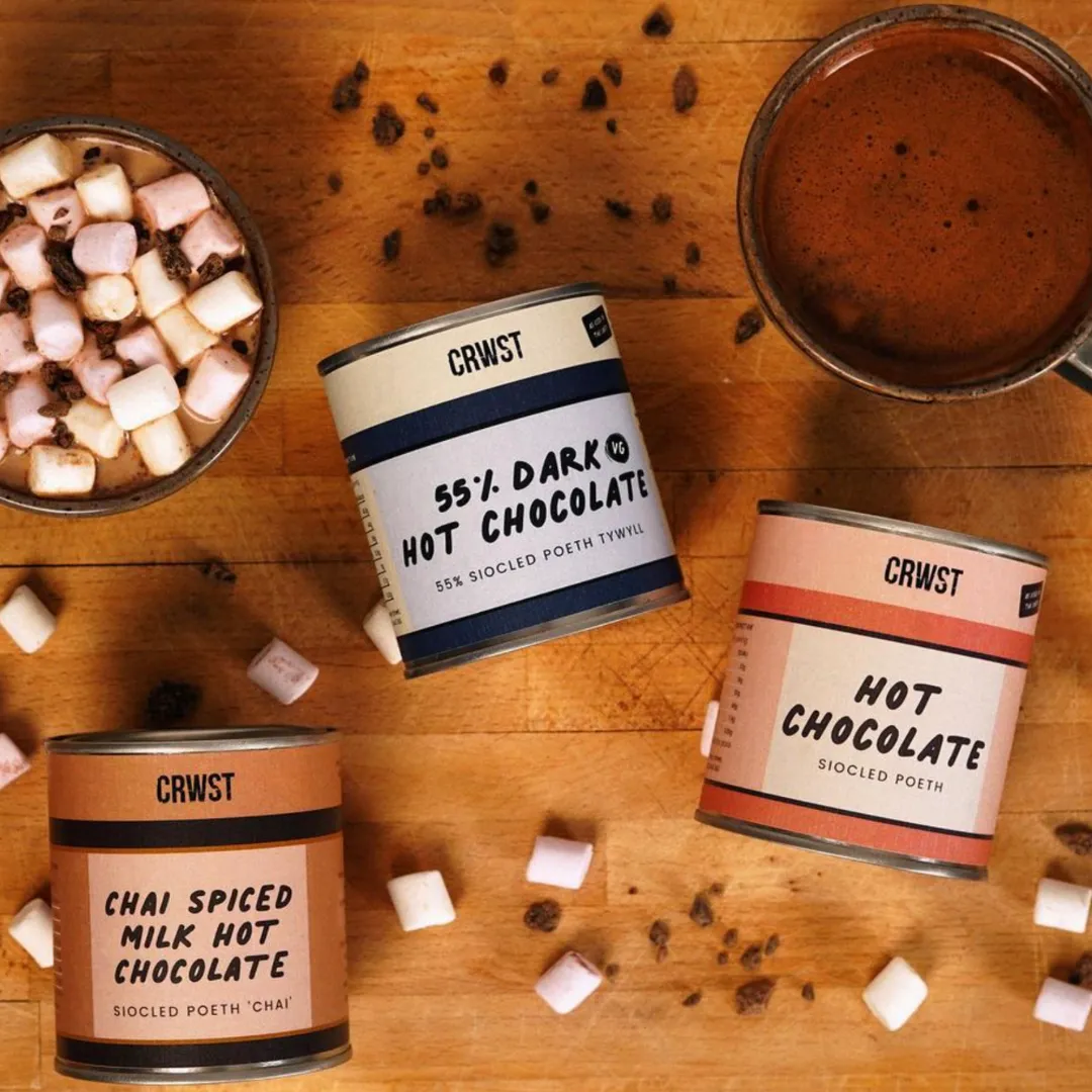 55% Dark Hot Chocolate Tin  6 x 200g