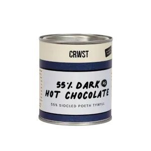 55% Dark Hot Chocolate Tin  6 x 200g
