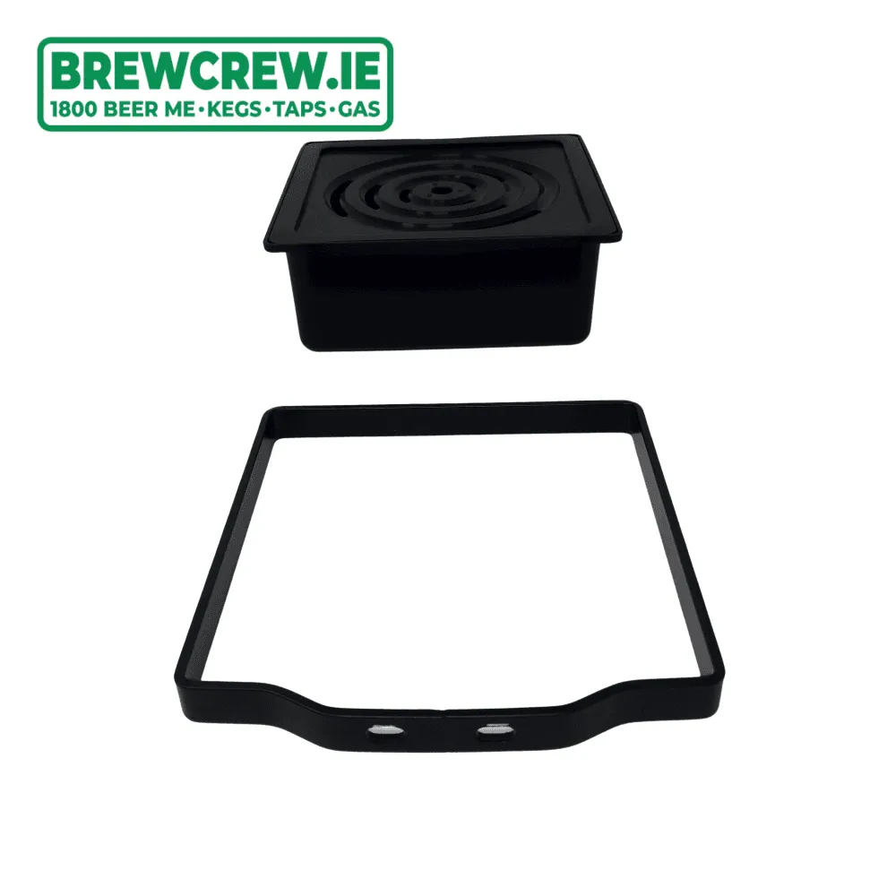 5" Plastic Drip Tray & Bracket Holder