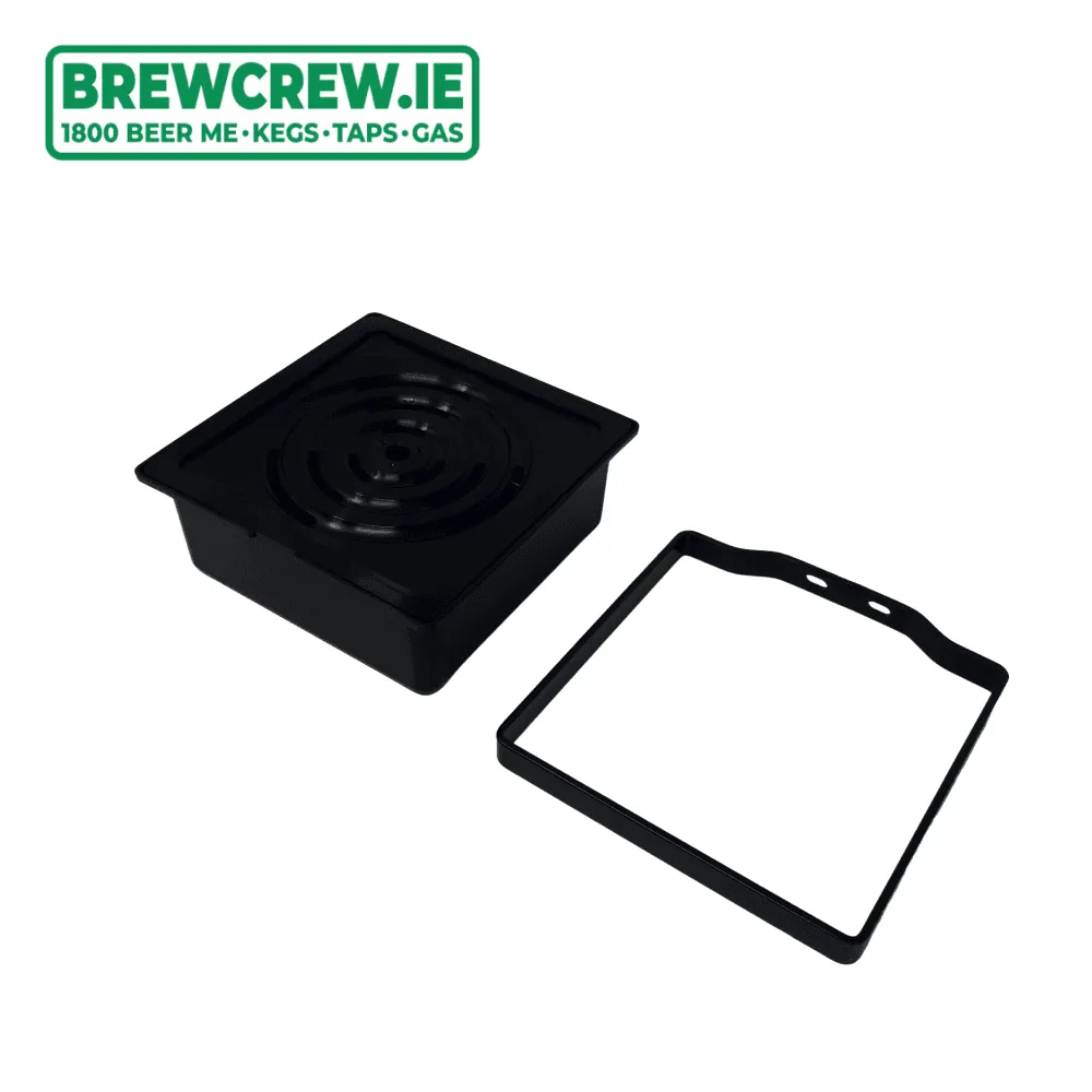 5" Plastic Drip Tray & Bracket Holder