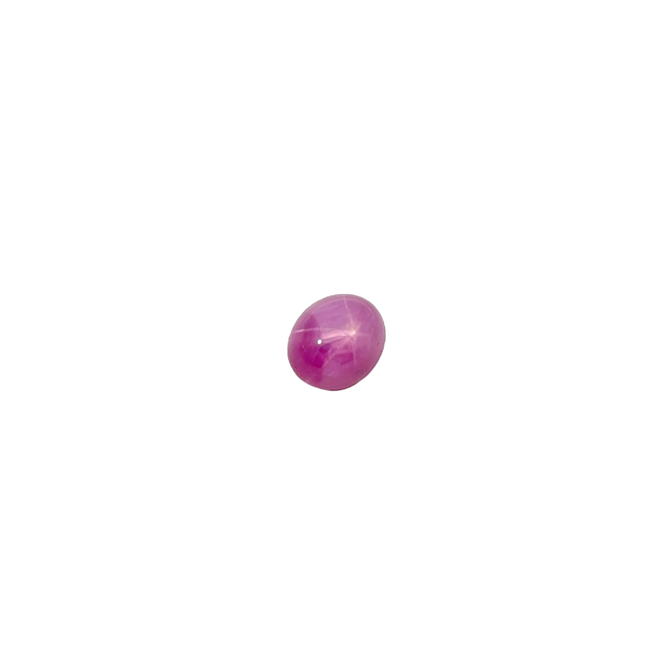7.14cts GIA Certified Star Cabachon Ruby Purple Pink