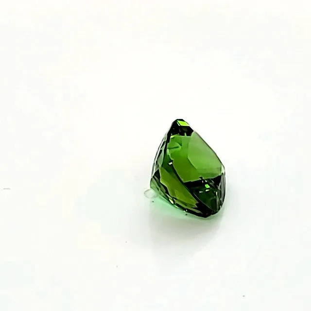 7.4ct Green Tourmaline Electric Color Cushion Cut