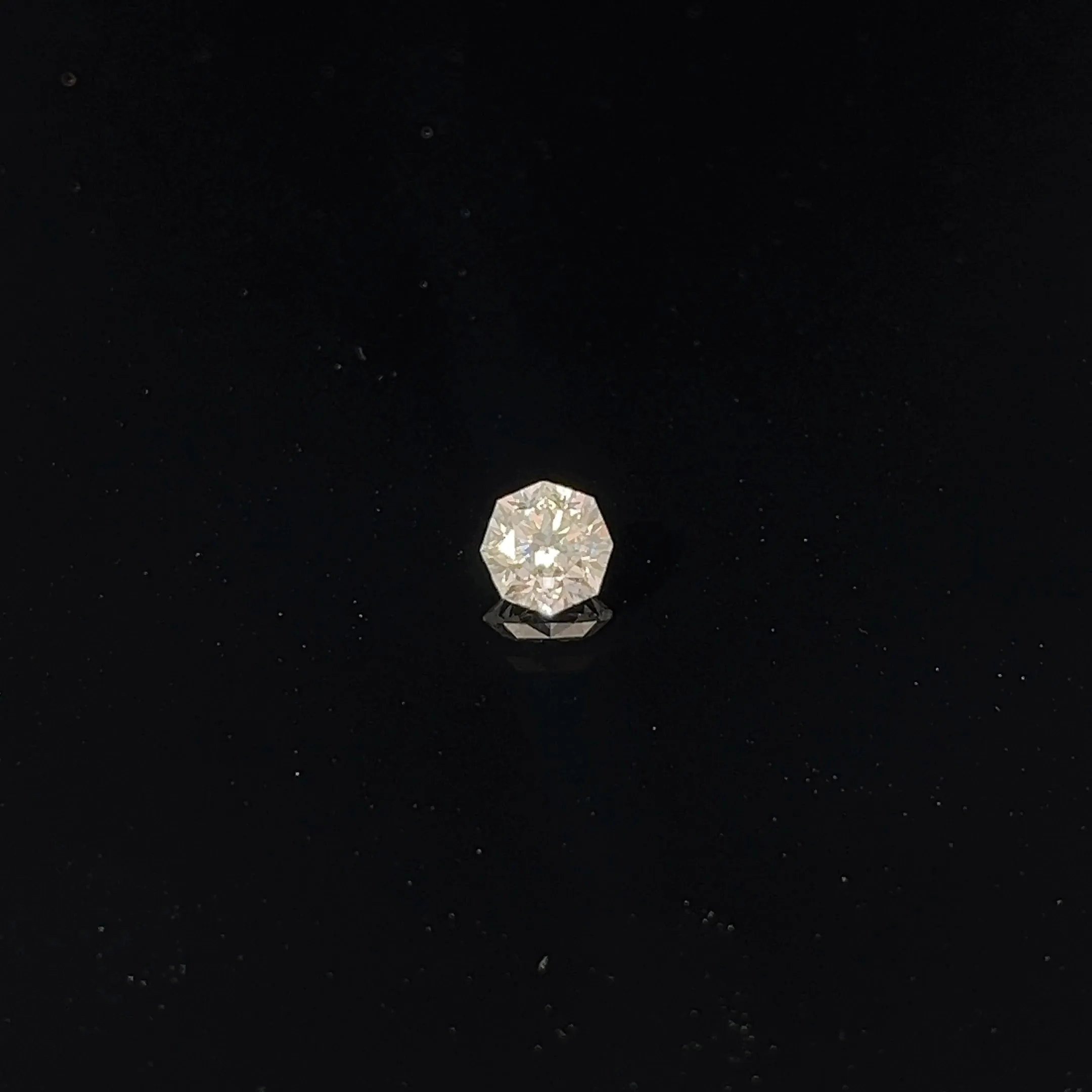 .77CT F VS1 OCTAGONAL MOD. BRILLIANT DIAMOND EGL