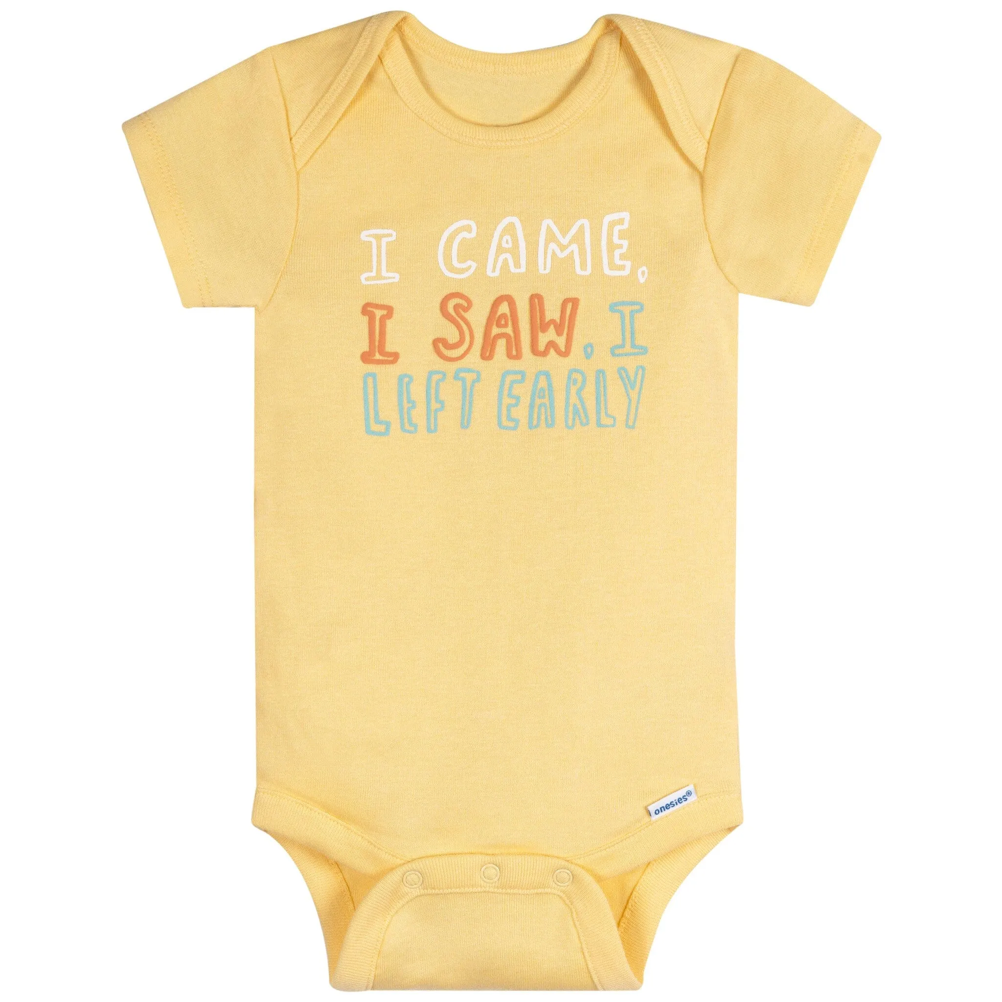 8-Pack Baby Neutral Fun Fun Fun Short Sleeve Onesies® Bodysuits