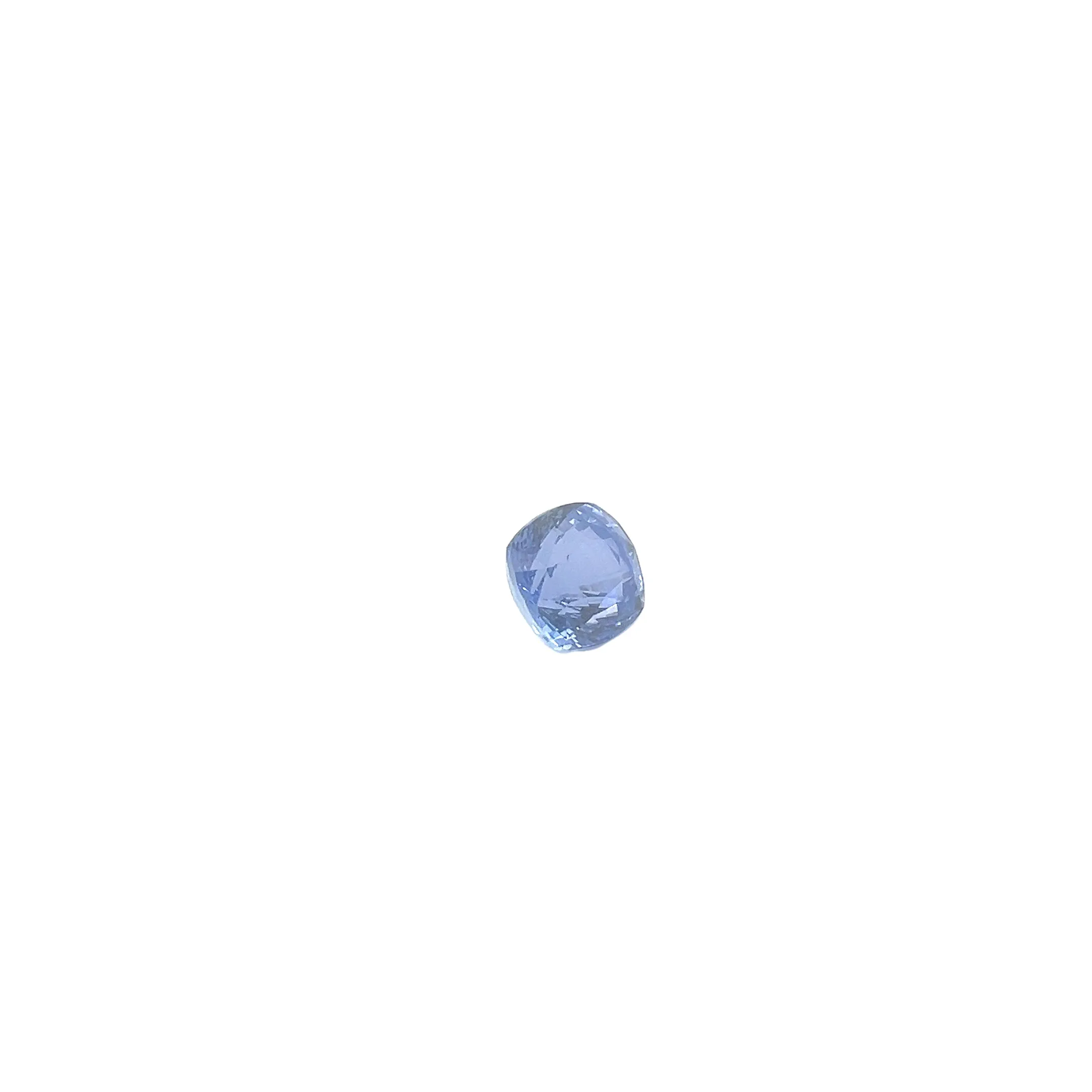 8.43CT BLUE SAPPHIRE TRANPARENT CUSHION GIA